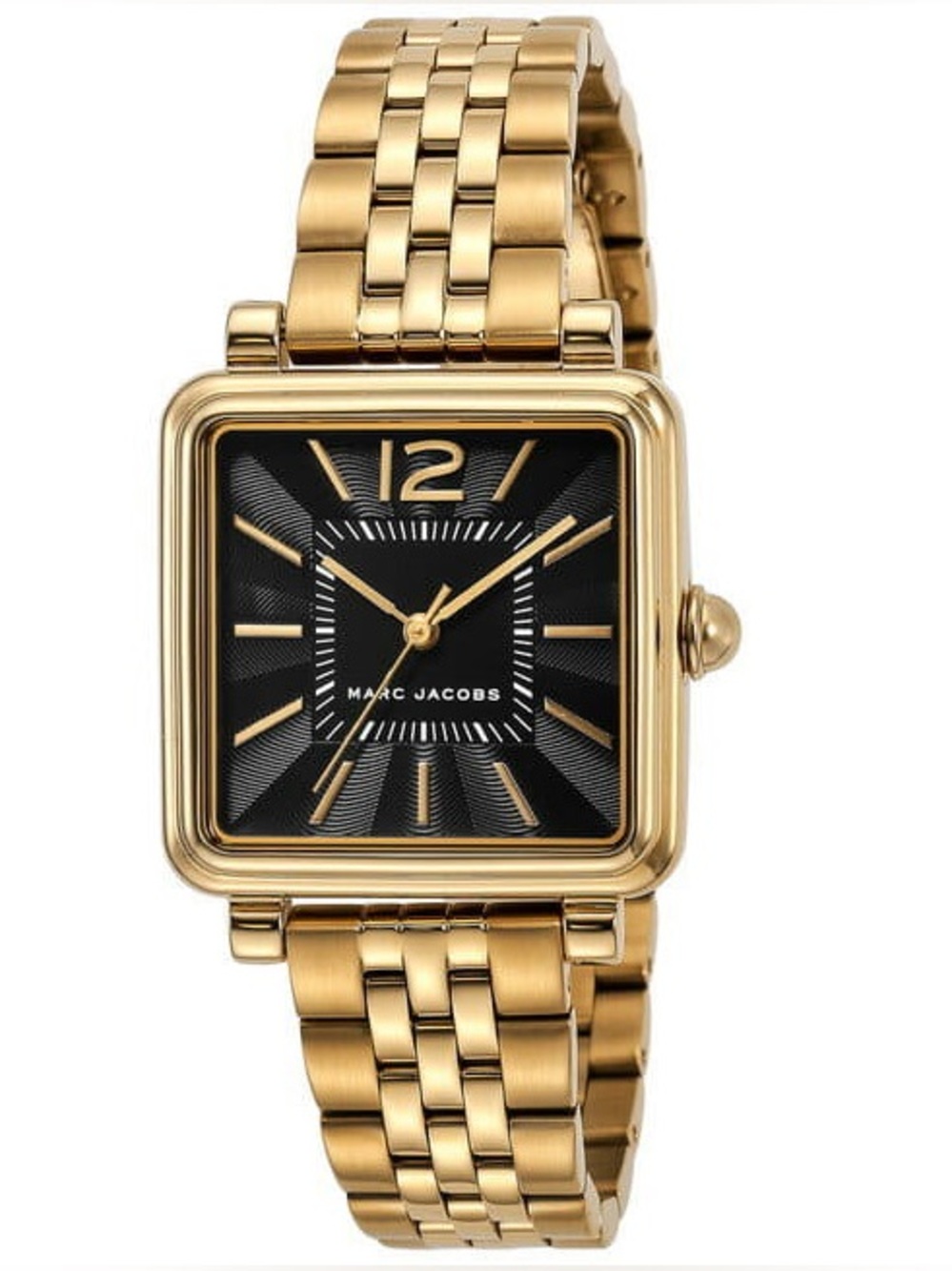 NWT Marc Jacobs Vic Yellow Gold-Tone Stainless Steel Watch (Model MJ3516)